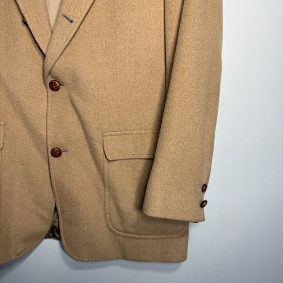 Vintage Brooks Brothers Camel Blazer - Picture 4 of 5